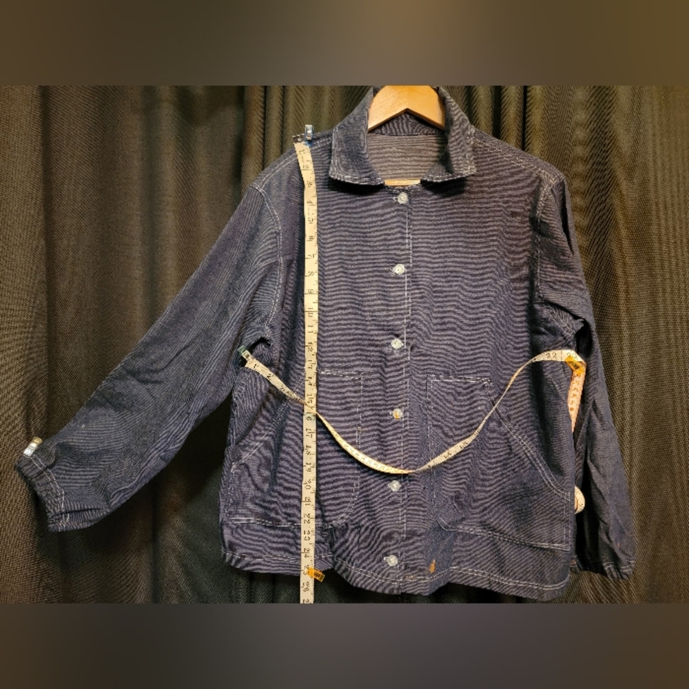 Handmade Jean overcoat or schmock